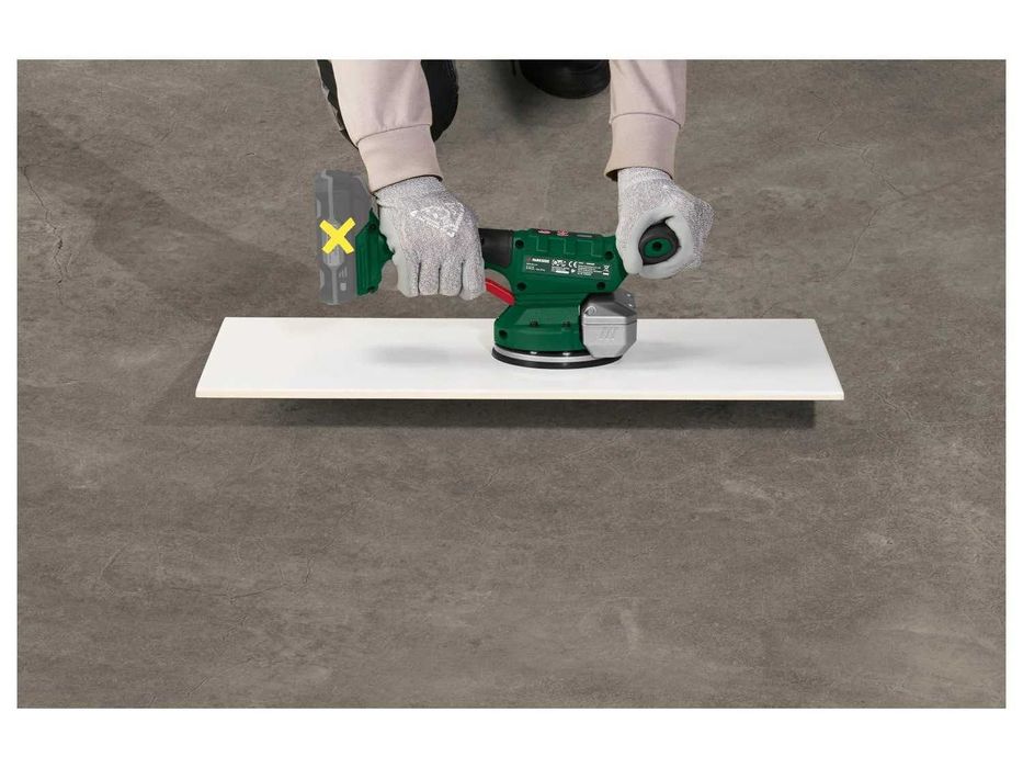 3г.ГАРАНЦИЯ 20 V безжичен вибратор за плочки Parkside PAFR 20-Li A1