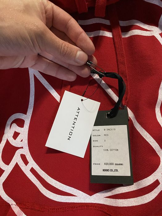 Number (n)ine hoodie