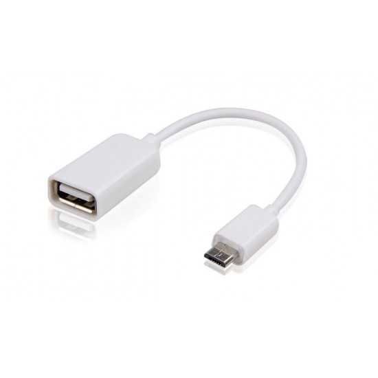 Преходник Micro usb M - USB F OTG V8 S-K07 USB Женско /Микро USB мъжко
