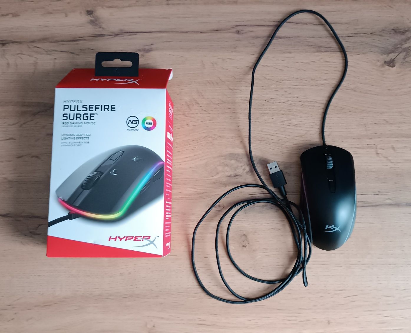 Мышка Hyperx Pulsefire Surge RGB