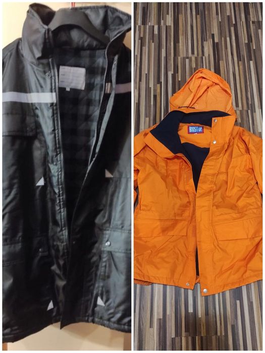 Geaca reflectorizanta cu gluga CRAFTLAND  ,marimea L-XL