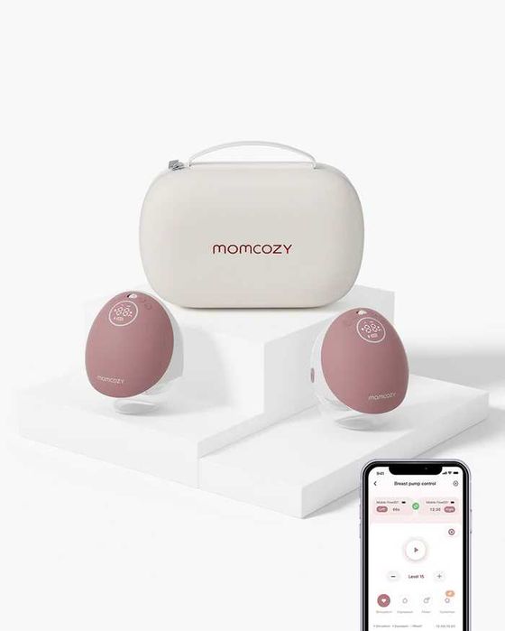 Momcozy M9 - помпа за кърма - двойна, смарт
