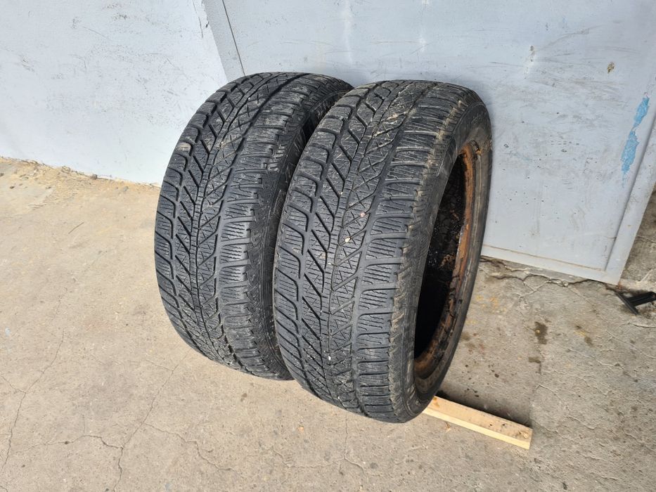 2 бр. зимни гуми 225/55/16 Fulda 6 mm DOT 1214