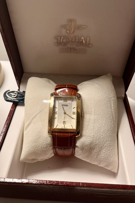 Ceas JOVIAL 4531G NOU - FULL SET Design Clasic 5 ATM