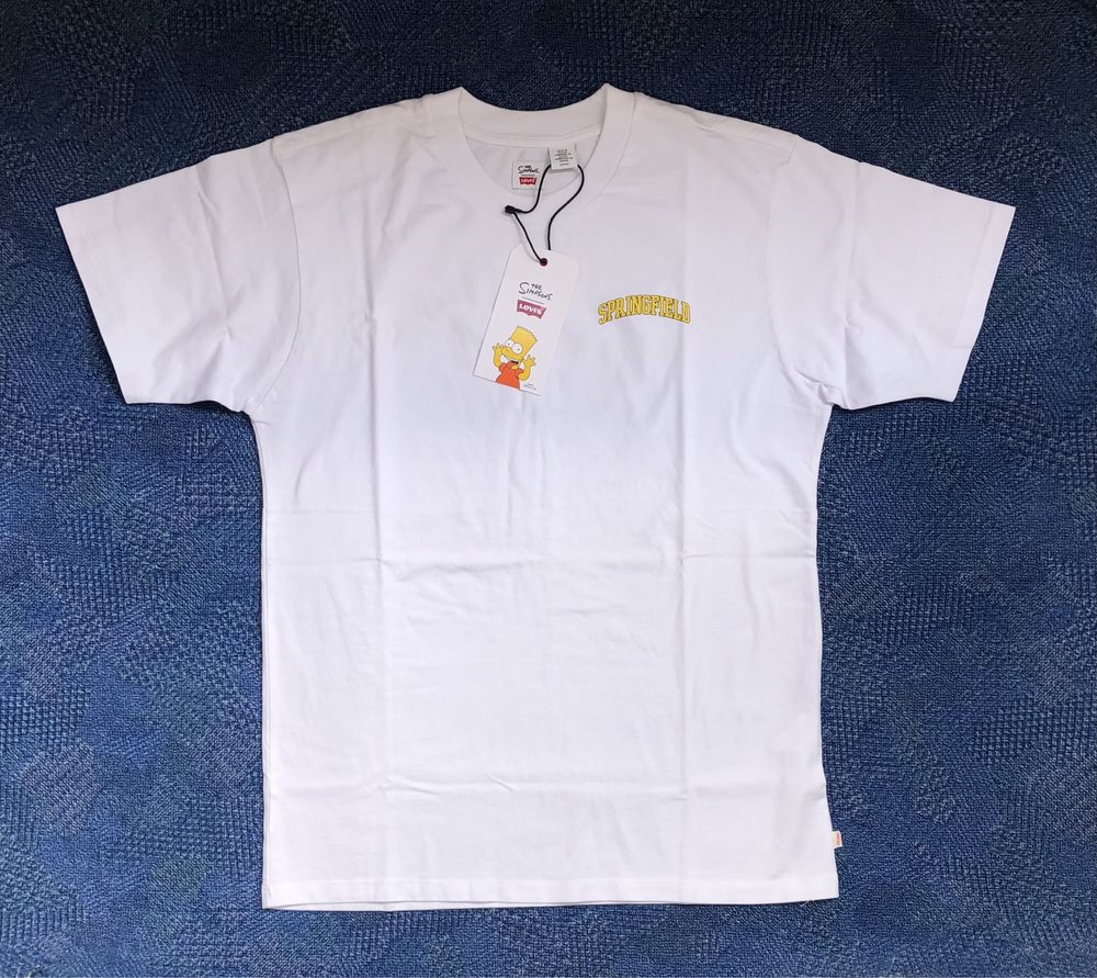 HUF / Levis x The Simpsons ОРИГИНАЛНИ мъжки тениски - M-L