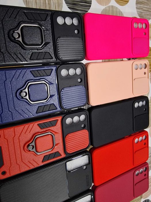 Galaxy S21 FE различни силиконови гърбове