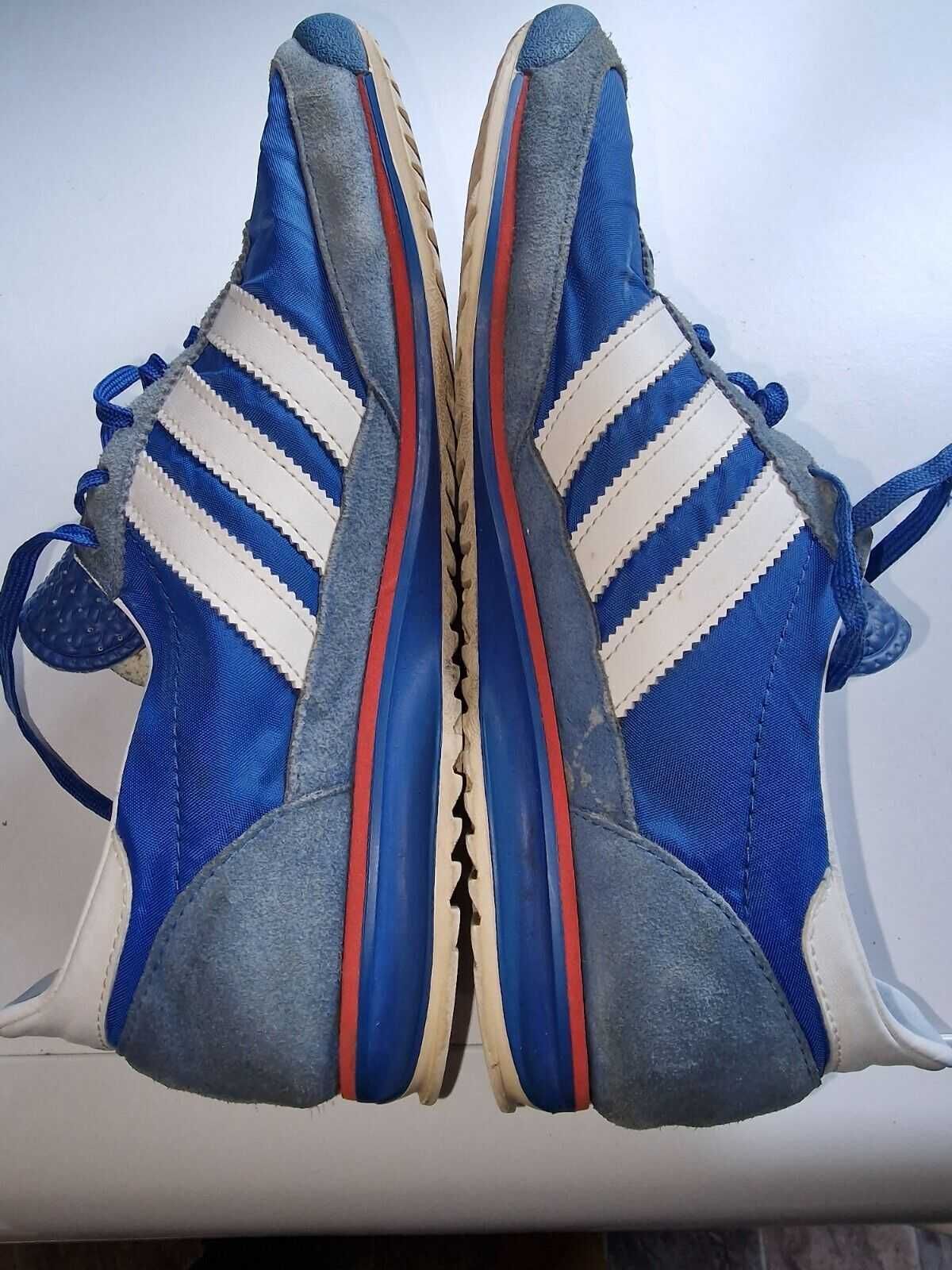 Оригинални РЕТРО ADIDAS SL 70s Mens маратонки - номер 41 / 41.5, сини