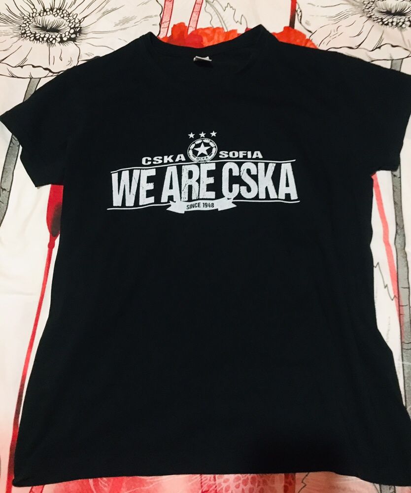 Тениски на ЦСКА! Нова тениска WE ARE CSKA!