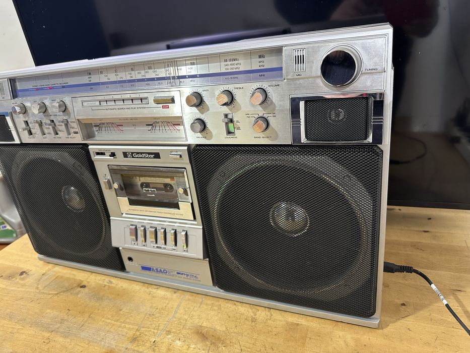 Radio casetofon boombox goldstar tsr-800