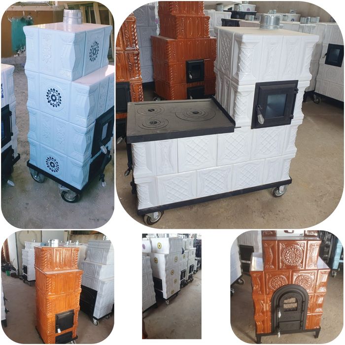 Șemineu de  teracota