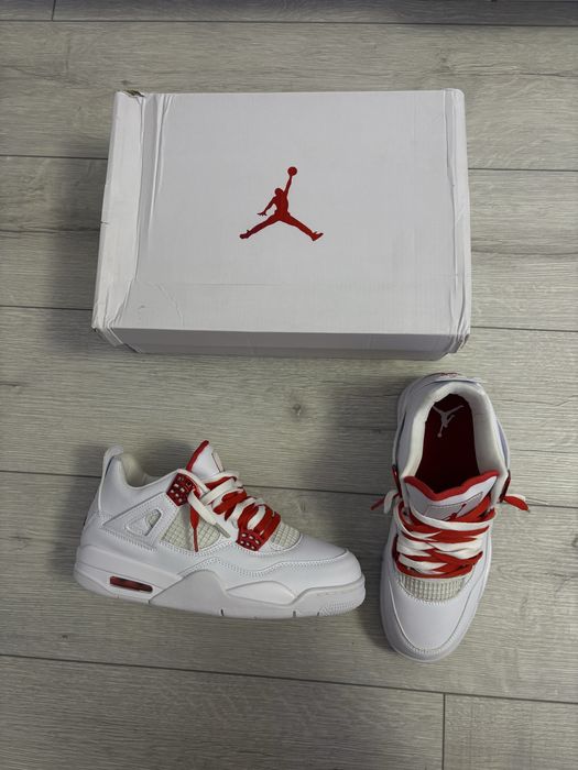 ‼️LICHIDARE STOCK‼️Jordan 4 metalic red marimea 42