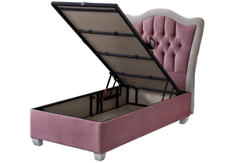 Тапицирано легло Therapy Розово