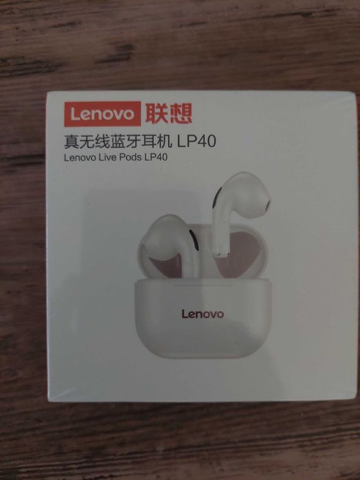 Безжични слушалки Lenovo LP40