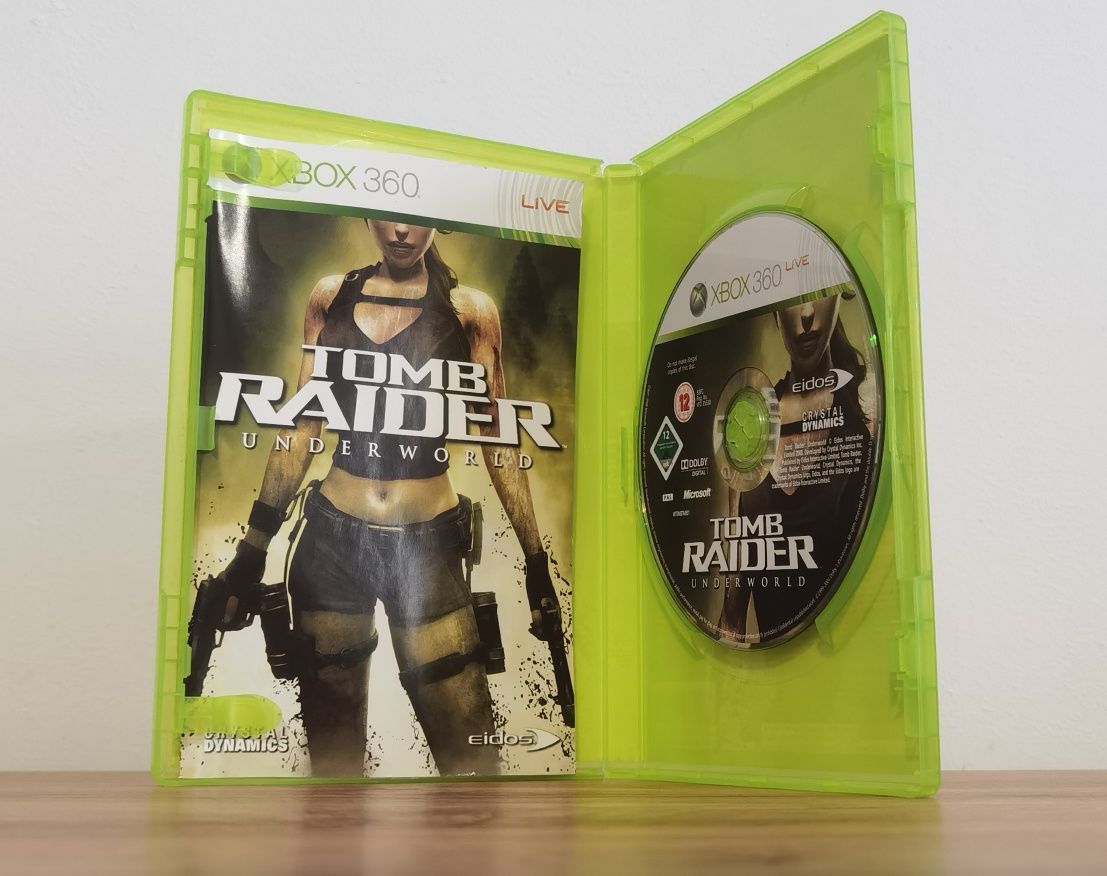 Jocuri xbox360 Tomb Raider-Underworld/Injustice-Gods Among Us xbox 360