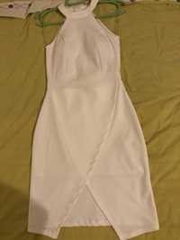 НАМАЛЕНА ЦЕНА - Официална бяла рокля