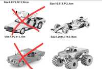 Colectie Puzzle Metalic 3D pentru Adulti - Categoria Vehicule / Auto