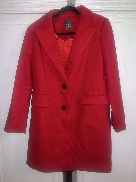 Palton haina Primark nou rosu