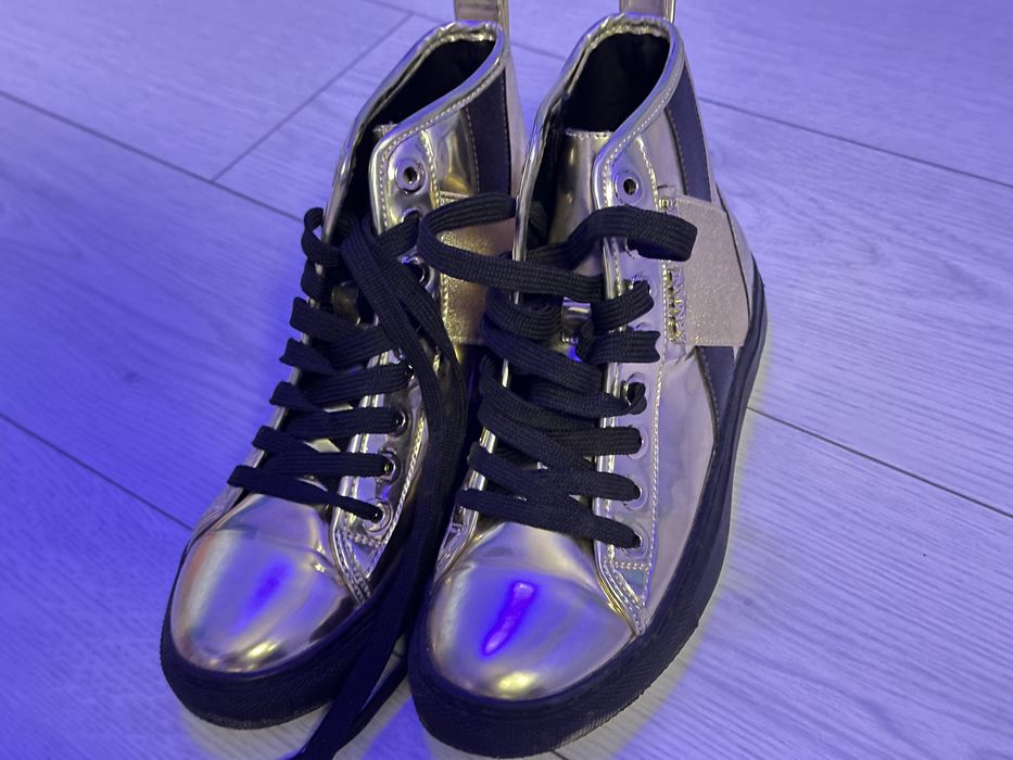 Adidasi tip gheata armani jeans