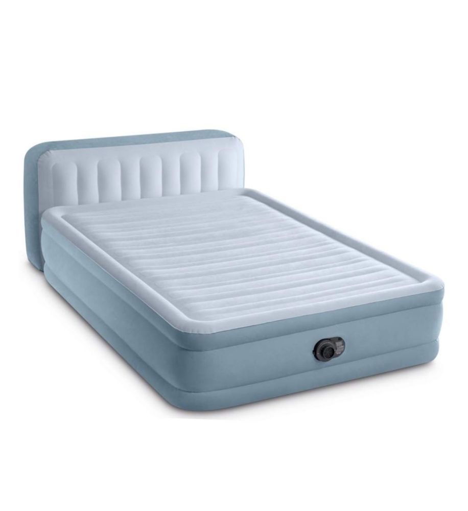 Кровать Intex AD12345, 236x152x46 см, насос встроенный