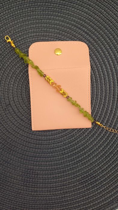 Bratara din cristale semipretioase de Peridot