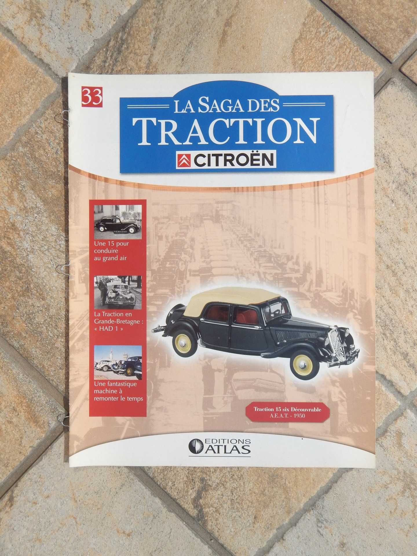 Revista prezentare Citroen 15 CV Traction Avant colectia Citroen 2006