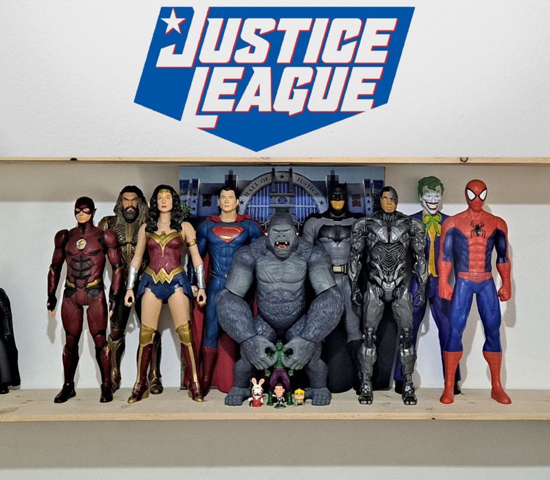 Figurine 50 cm Justice League Batman Superman Spiderman Terminator