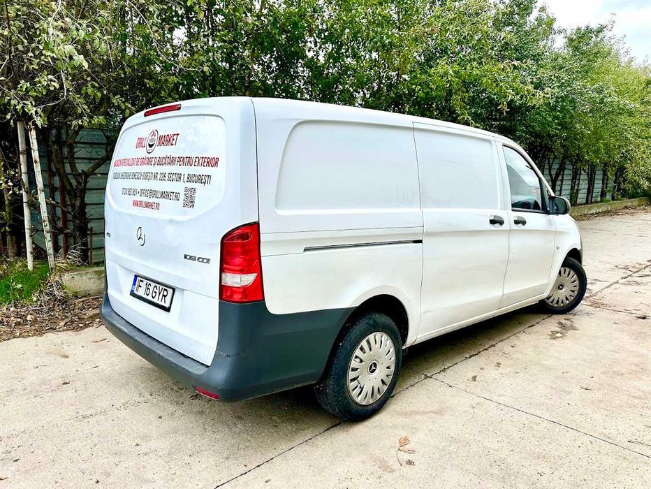 Duba Mercedes-Benz Vito 109 CDI KSV Long 2015, motor 1.6 Diesel 88 CP