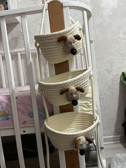 кармашки на кроватку