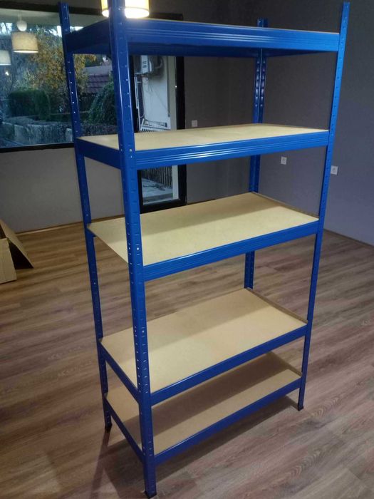 Стелаж, метал и MDF