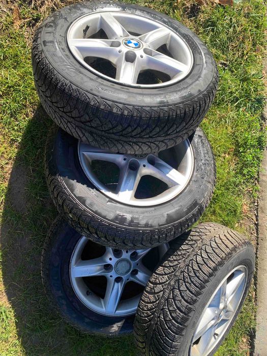 4 броя Джанти със зимни гуми Fulda 195/65R15