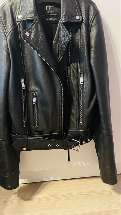 Geaca Zara piele naturala