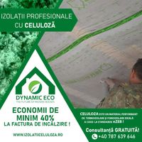 Izolatie cu celuloza / Calitate >Preț / OFERTARE!/Agrement Tehnic