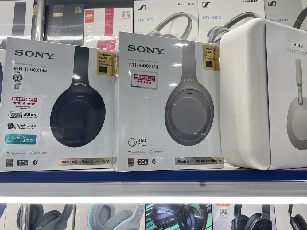 наушники Sony Wh1000xm4 silver