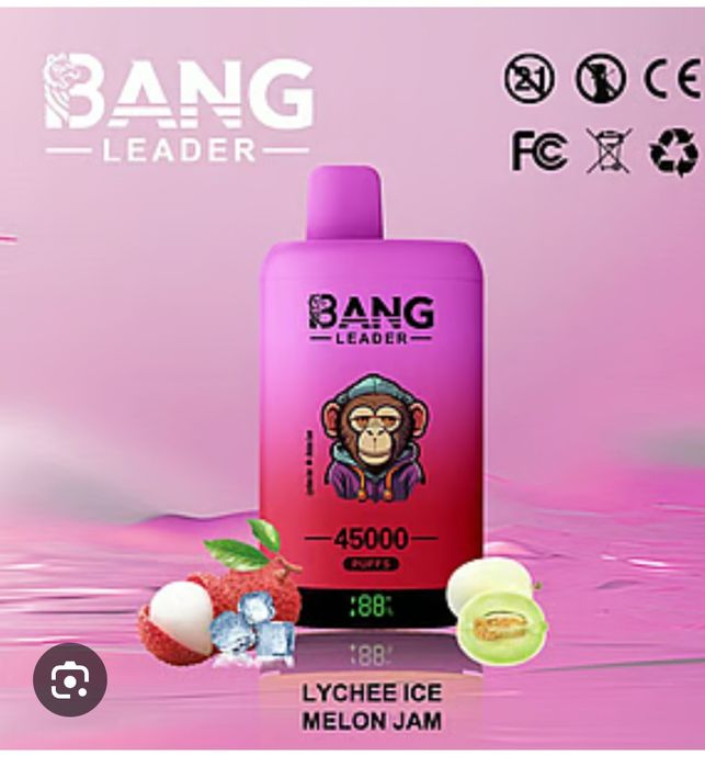 SUPER PRET! 2 x  Bang Leader 45k Puffs 2 Arome Reîncărcabil