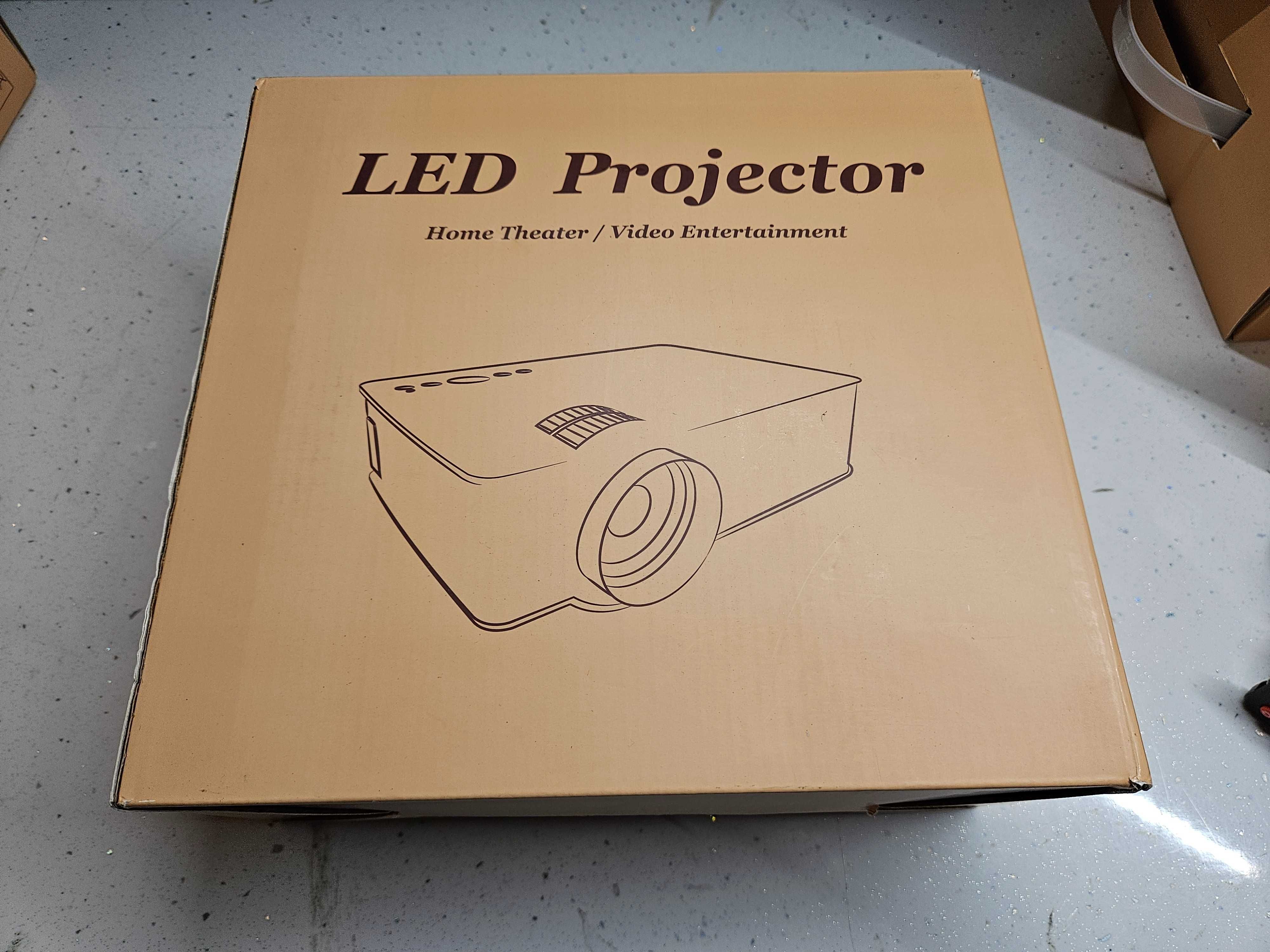 Proiector mini portabil, 120 Ansi lumeni, 800p, alb, Pret Fix
