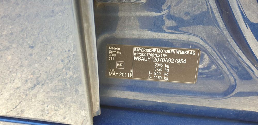 На части BMW E91 320d 184 // БМВ E91 320д 184