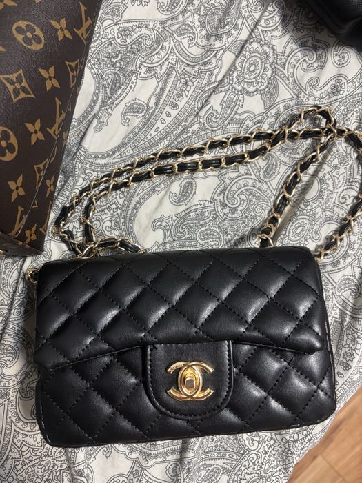 Черна чанта Chanel