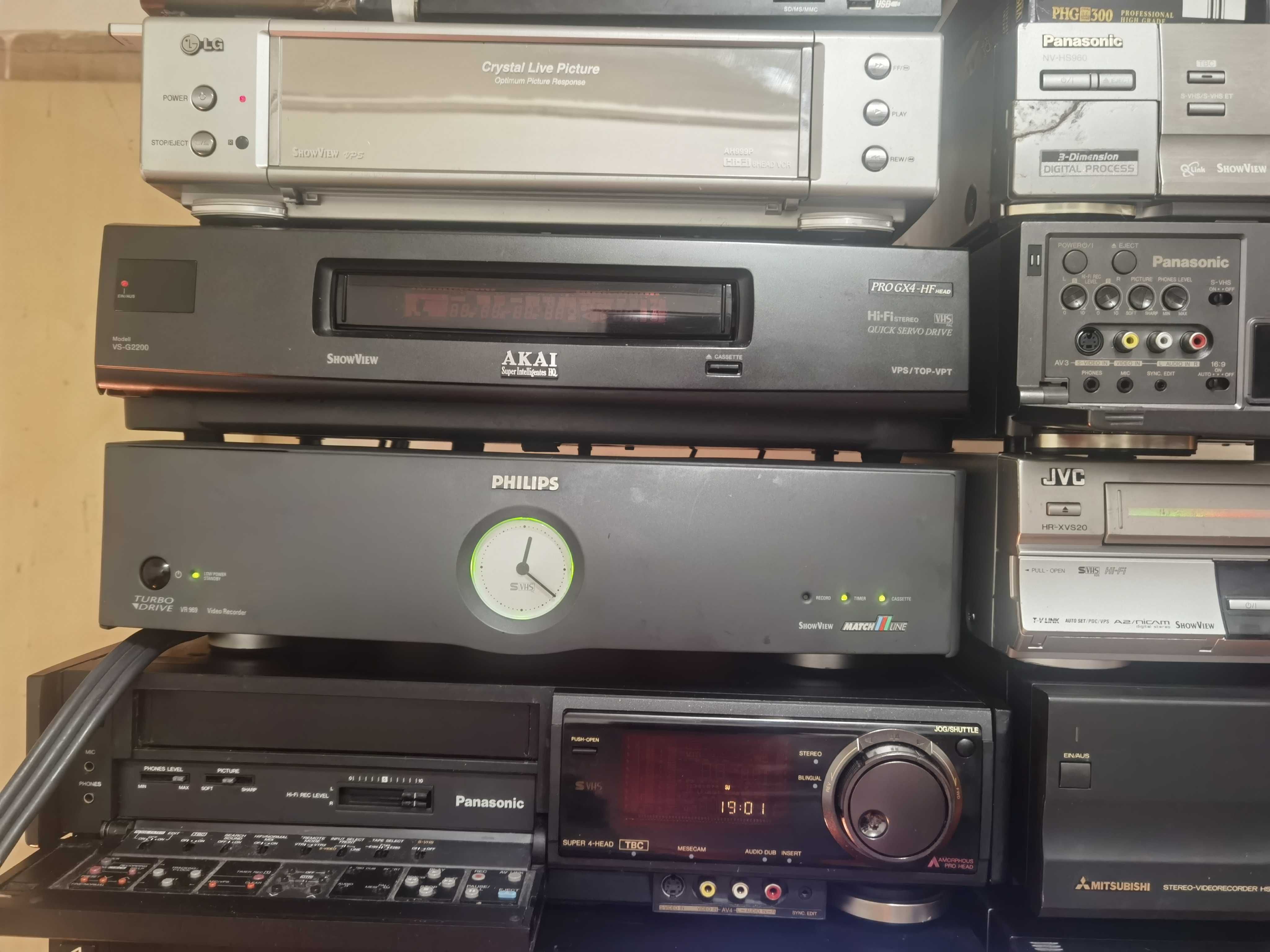 S-vhs Philips vr969 cu telecomanda originala