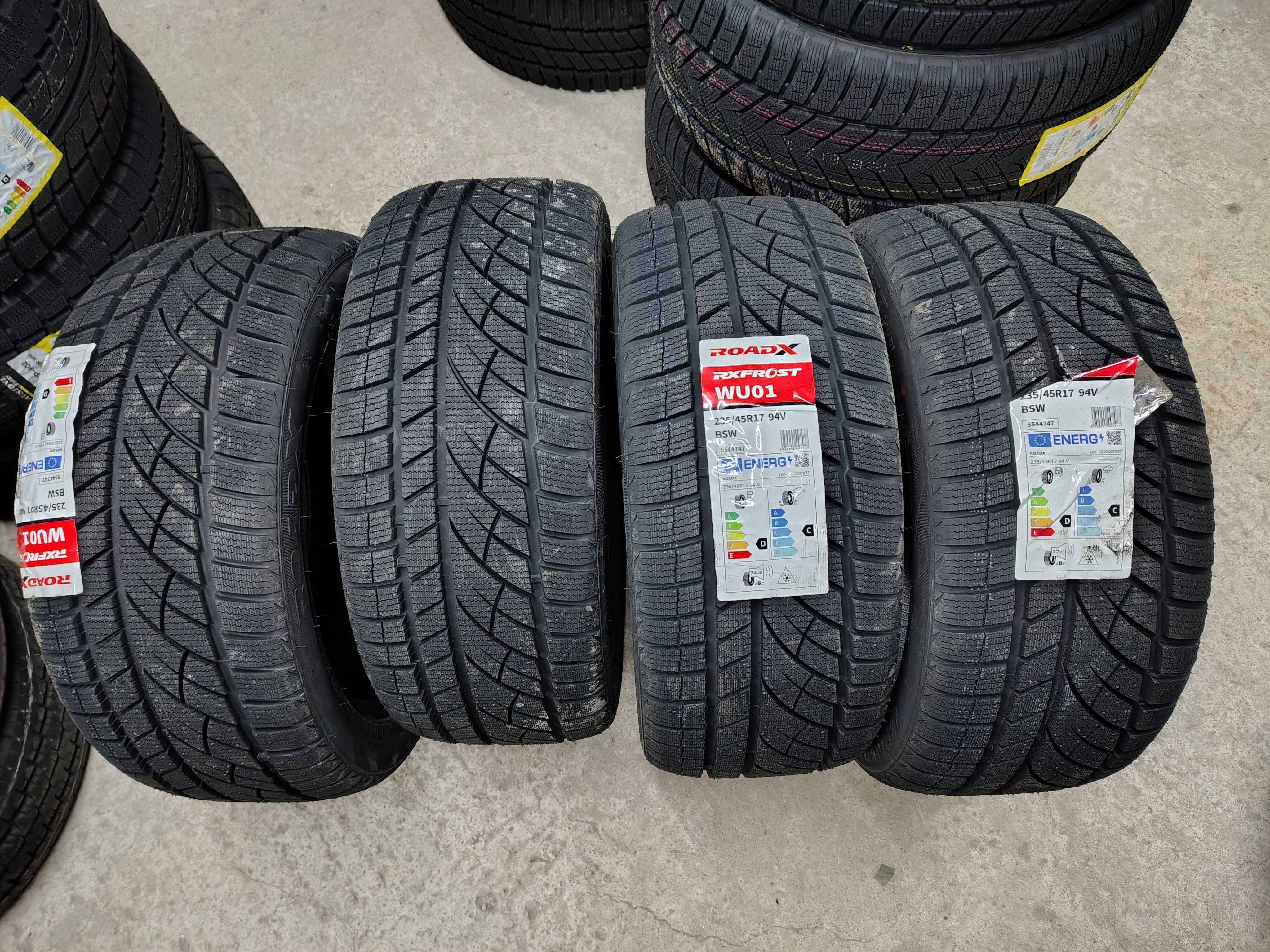 4бр.НОВИ ЗИМНИ гуми ROADX 235/45/17 94V DOT 1724