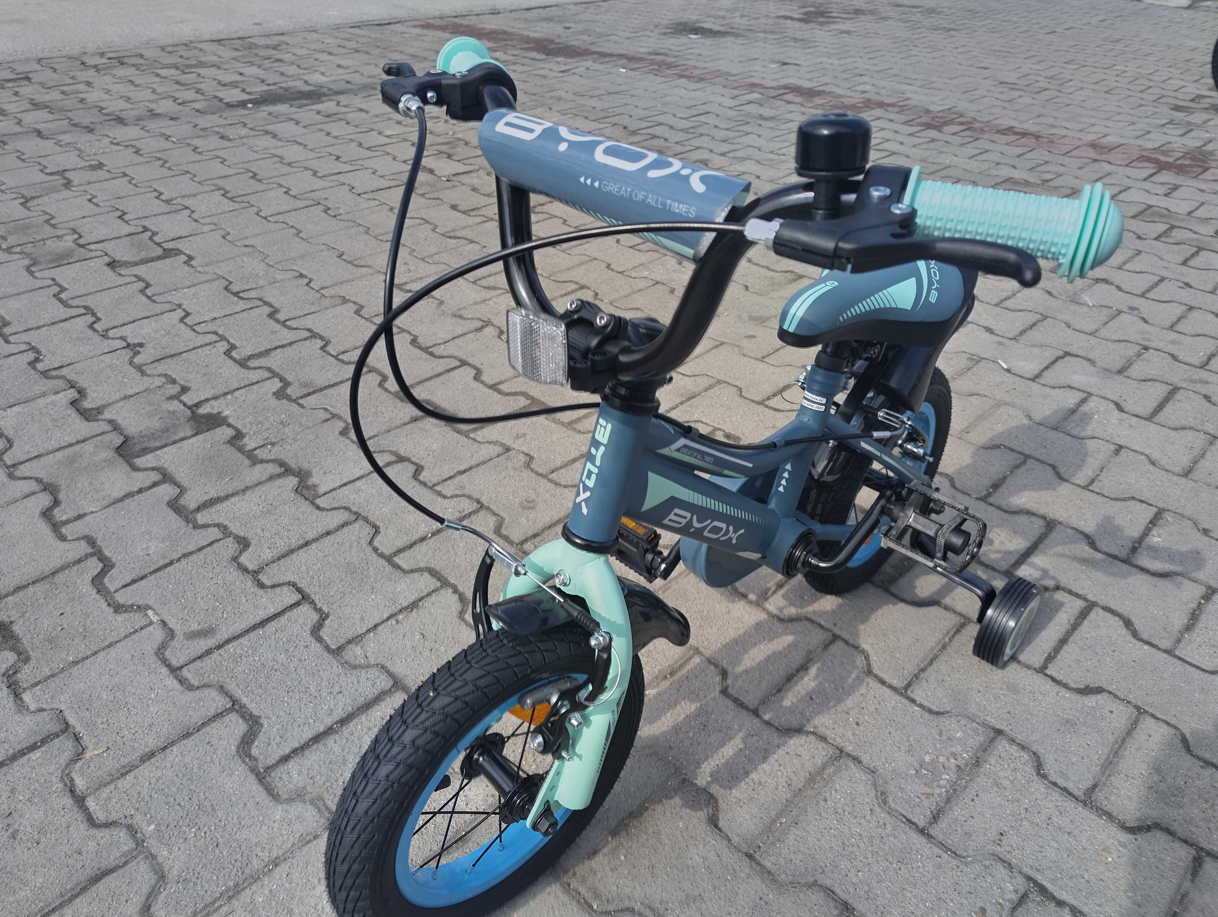 BYOX Велосипед 12" PRINCE сив