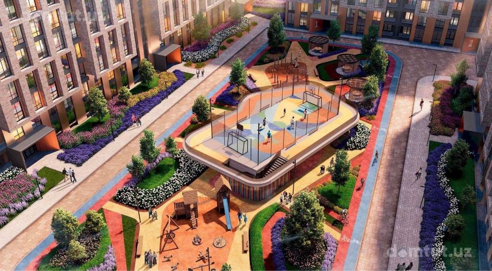 Новостройка бизнес класса в центр Murad Buildigs 45м2