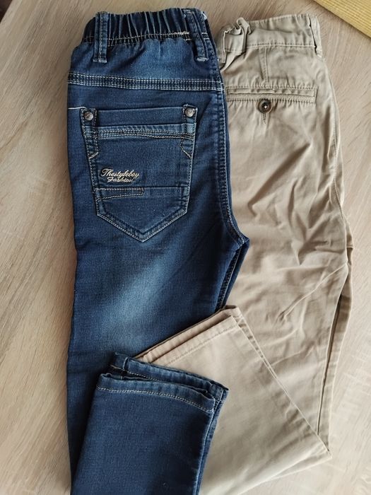 Дънки, панталони, ризи за 7 години, като нови, по 5лв