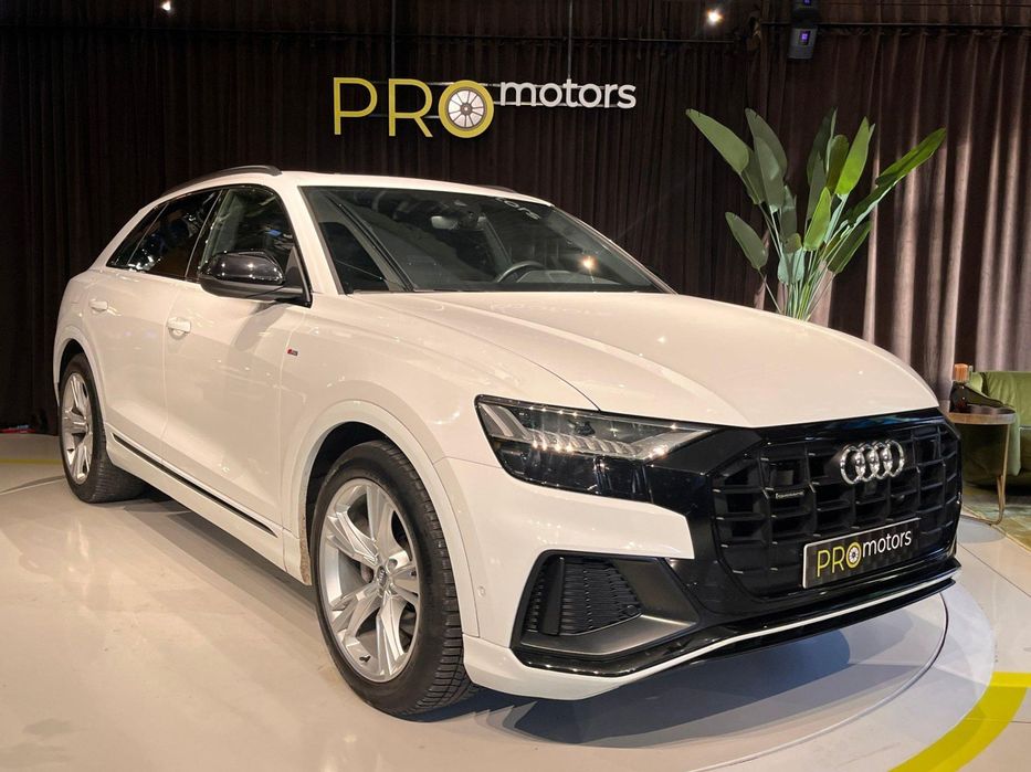 Audi Q8 Audi Q8 50TDI, S-line,pneumatica,panoramic,B&O,carlig,soft-close,360