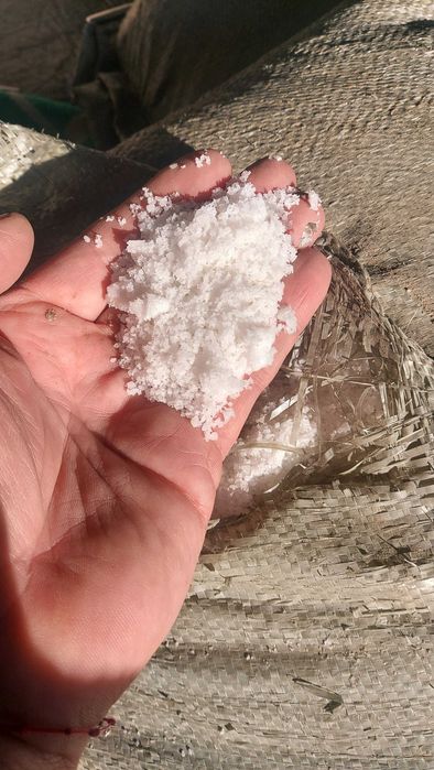 Соль в мешках белая готова к применению