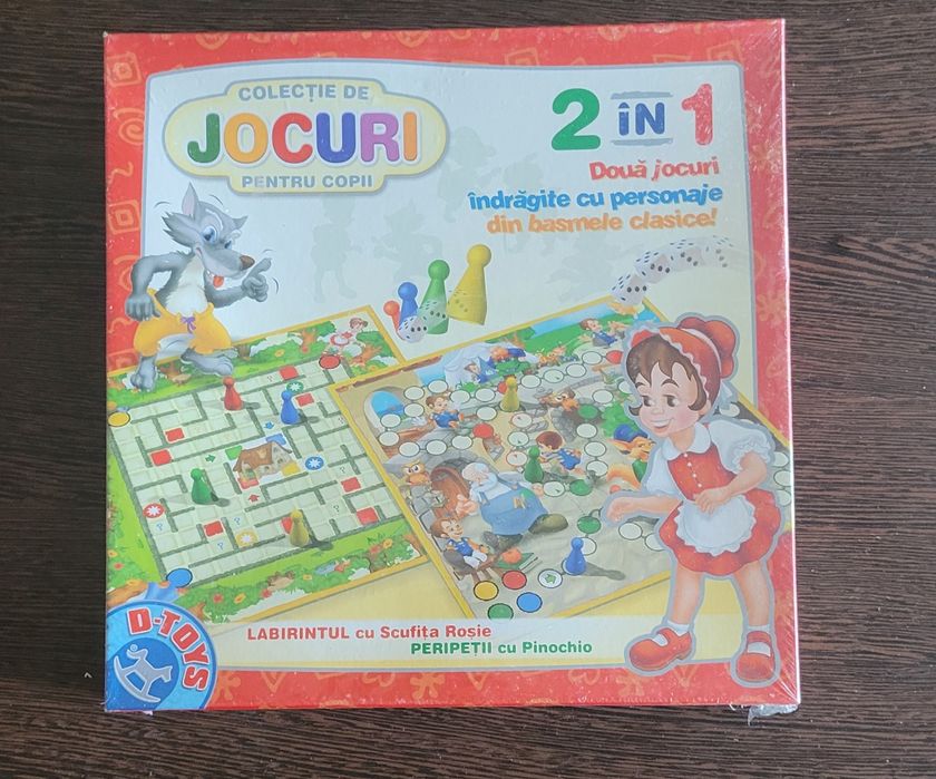 Jocuri 2 in 1 D-Toys