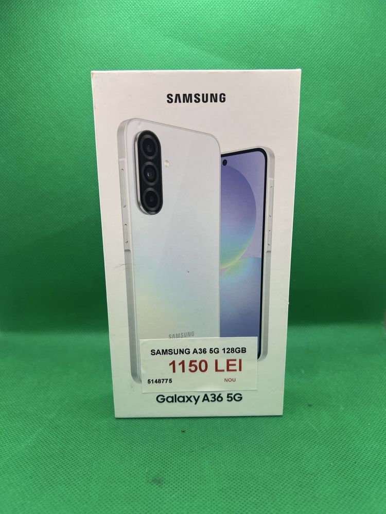 Samsung A36 5G 128GB NOU •Amanet Lazar Crangasi•51487
