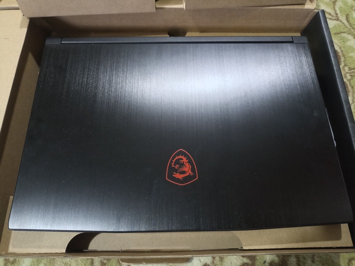 Notebook MSI thin  Gaming GF63 16/512