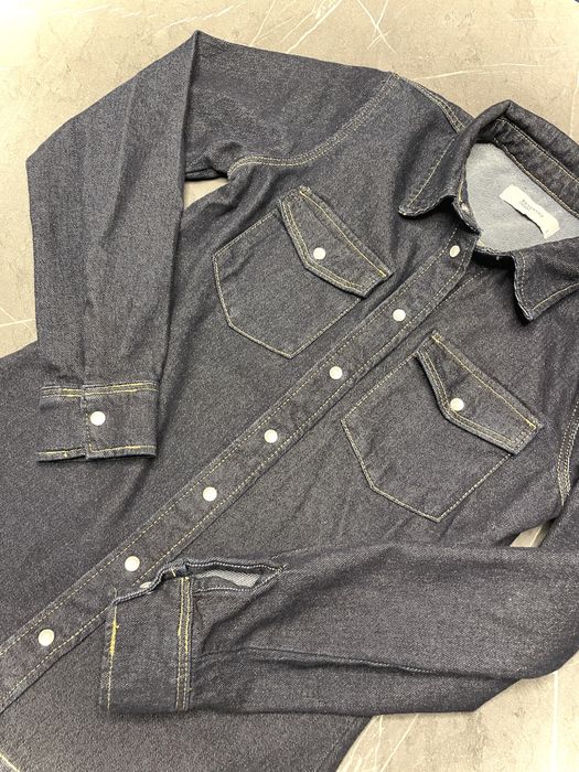 Cămașă denim/blugi Reserved 100% bumbac