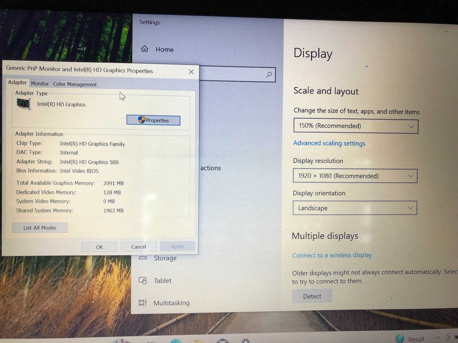 Laptop Lenovo Ideapad 120S intel N3350 4Gb Ssd120Gb 3ore display 14FHD