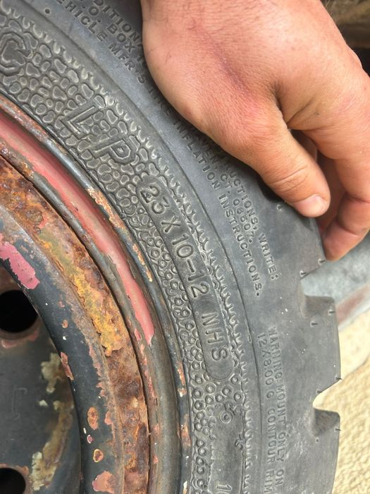 Cauciucuri srivuitor 23x10-12